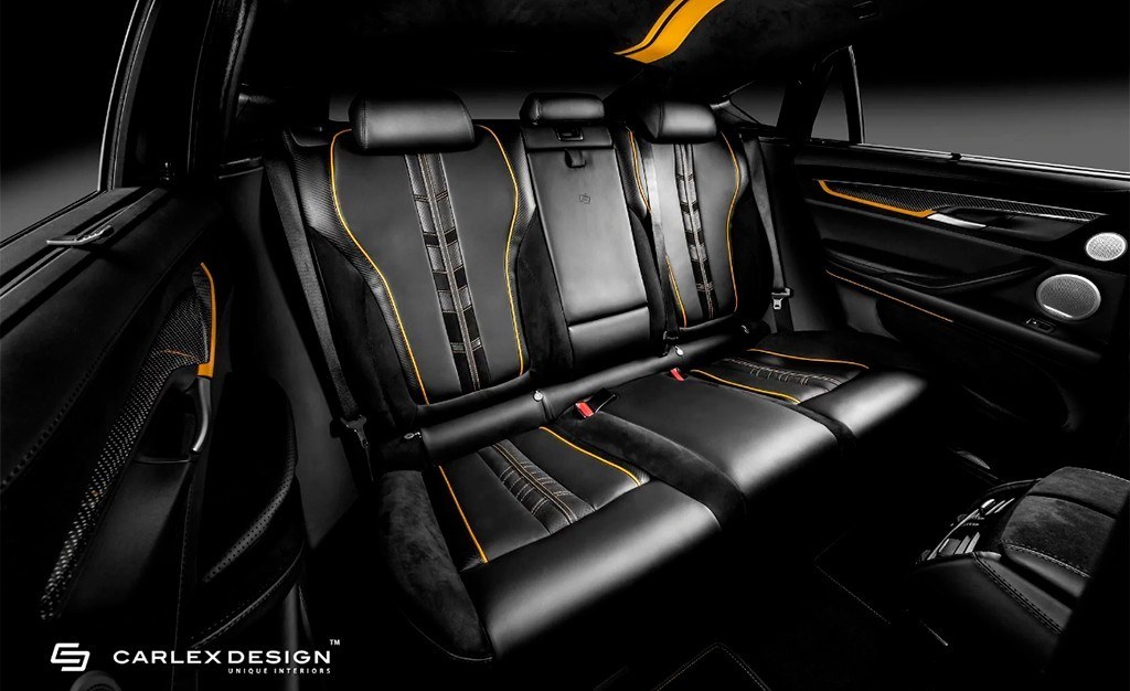 CARLEX DESIGN TRATA DO INTERIOR DE UM BMW X6 PREPARADO PELA MANHART, foto 8
