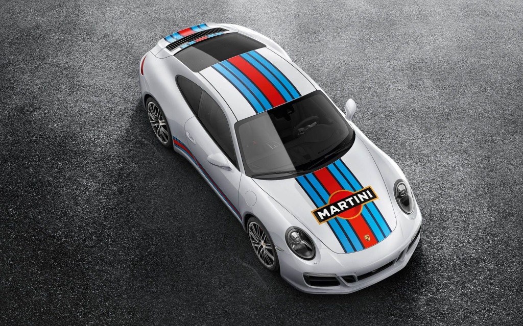 PORSCHE OFERECE OFICIALMENTE A DECORAÇÃO MARTINI RACING PARA A LINHA 911, foto 1