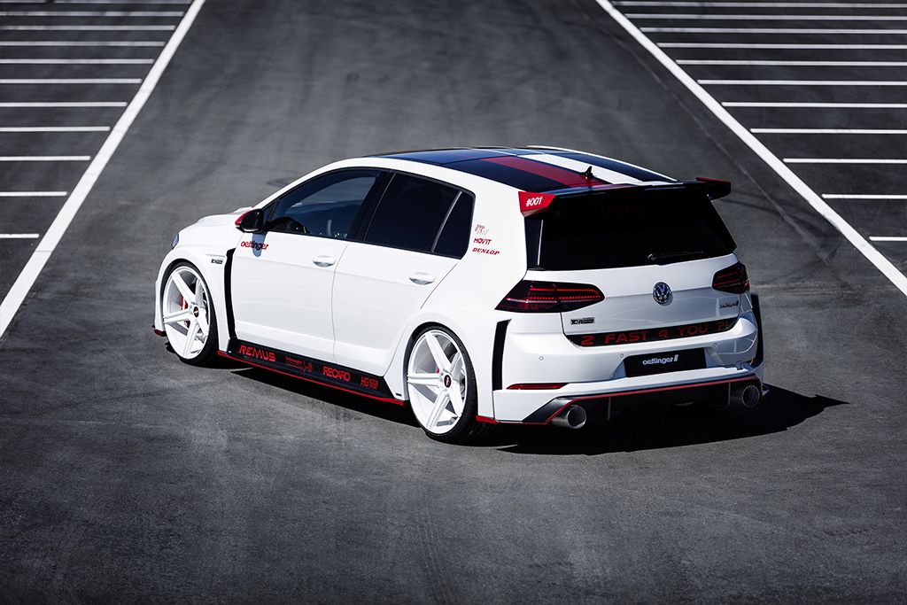 VOLKSWAGEN GOLF GTI TCR GERMANY STREET PREPARADO PELA OETTINGER É O GOLF MAIS POTENTE EM WORTHERSEE, foto 2