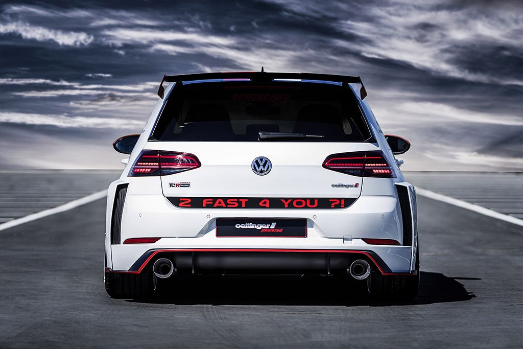 VOLKSWAGEN GOLF GTI TCR GERMANY STREET PREPARADO PELA OETTINGER É O GOLF MAIS POTENTE EM WORTHERSEE, foto 3