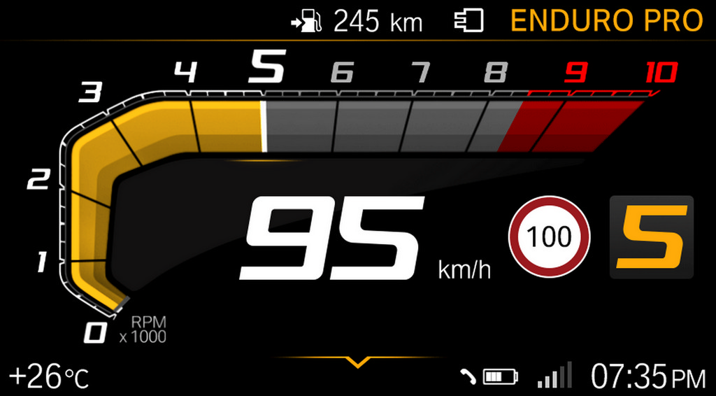 BMW 1200 GS E BMW R 1200 GS ADVENTURE GANHAM UM INÉDITO PAINEL DIGITAL, foto 6