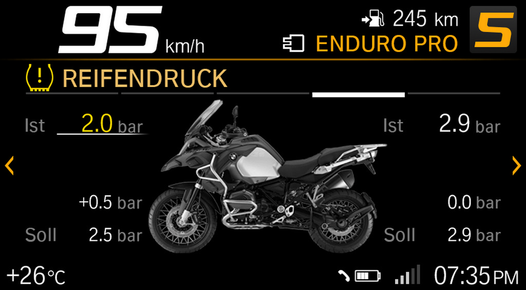 BMW 1200 GS E BMW R 1200 GS ADVENTURE GANHAM UM INÉDITO PAINEL DIGITAL, foto 7