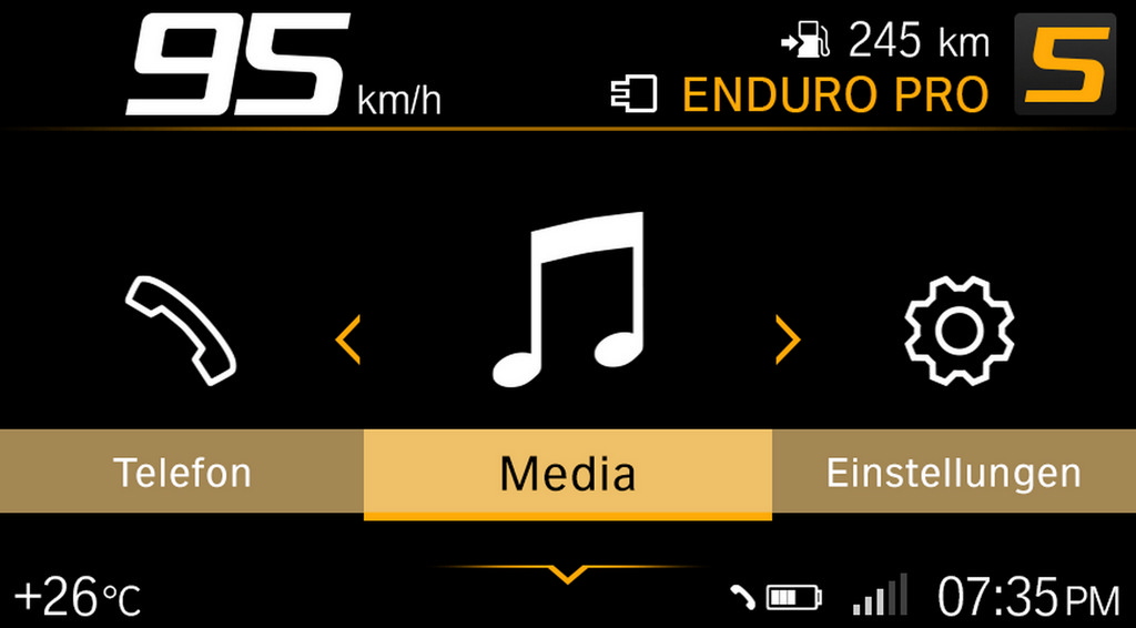 BMW 1200 GS E BMW R 1200 GS ADVENTURE GANHAM UM INÉDITO PAINEL DIGITAL, foto 8