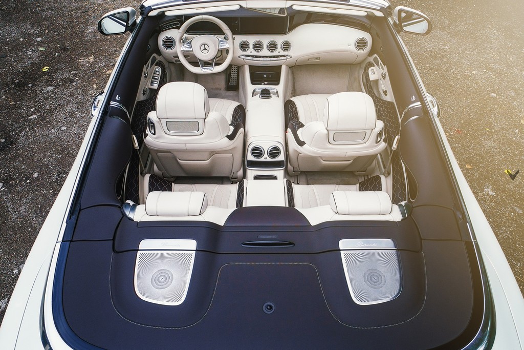 MERCEDES-AMG S 63 CABRIOLET RECEBE UM NOVO INTERIOR DA VILNER, foto 4
