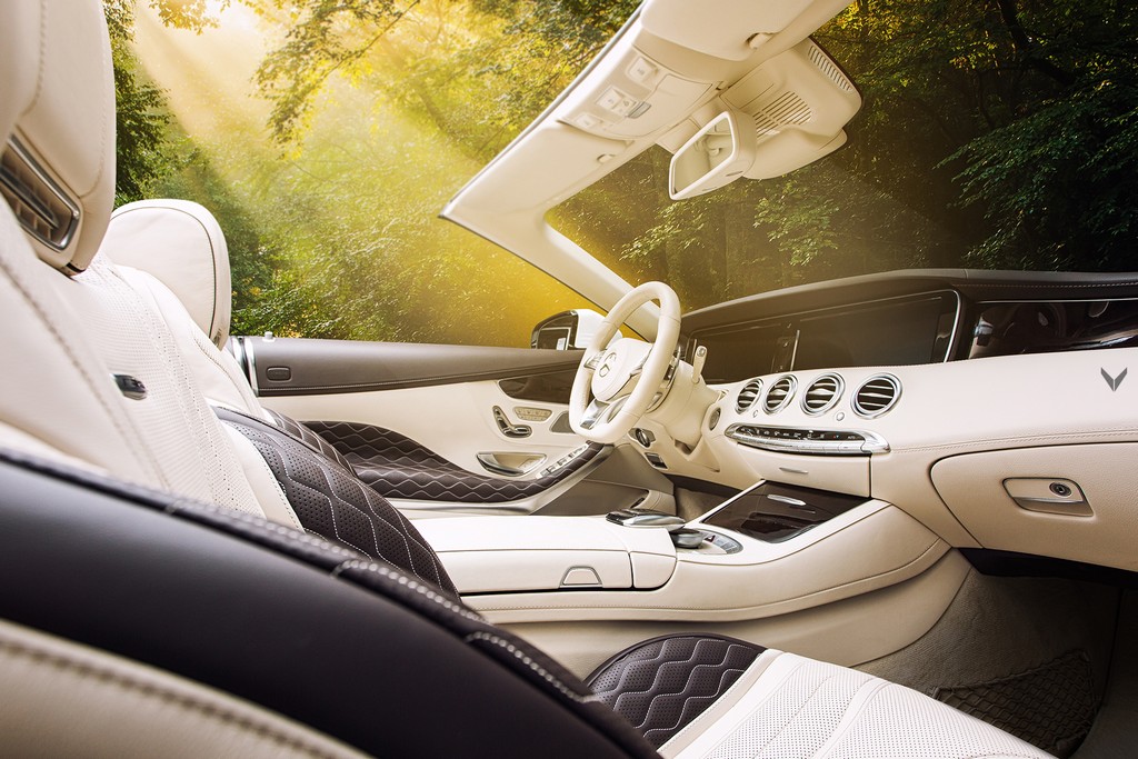 MERCEDES-AMG S 63 CABRIOLET RECEBE UM NOVO INTERIOR DA VILNER, foto 8
