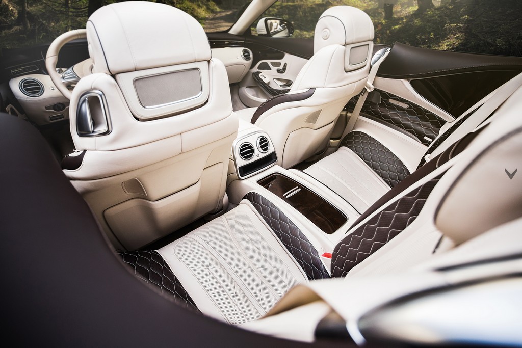 MERCEDES-AMG S 63 CABRIOLET RECEBE UM NOVO INTERIOR DA VILNER, foto 10