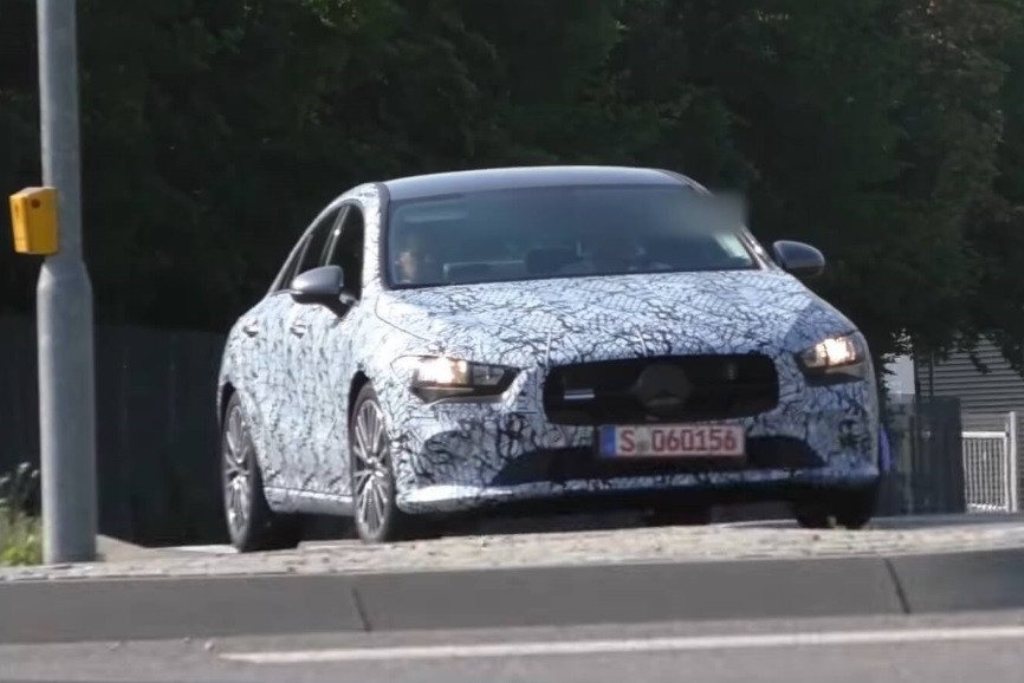 MERCEDES-BENZ CLA 2019 AVISTADO EM TESTES COM SUA PARTE FRONTAL DEFINITIVA, foto 2