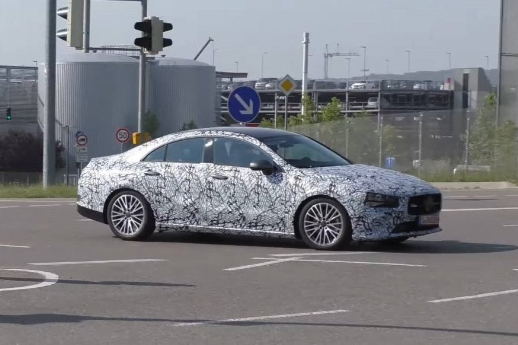 MERCEDES-BENZ CLA 2019 AVISTADO EM TESTES COM SUA PARTE FRONTAL DEFINITIVA, foto 4