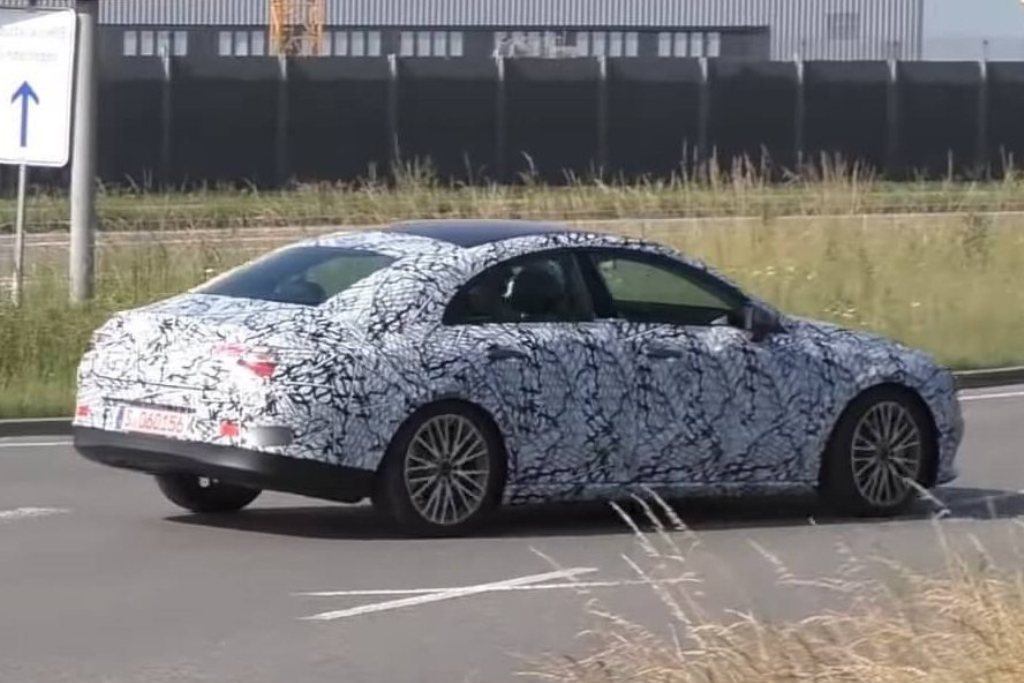 MERCEDES-BENZ CLA 2019 AVISTADO EM TESTES COM SUA PARTE FRONTAL DEFINITIVA, foto 6