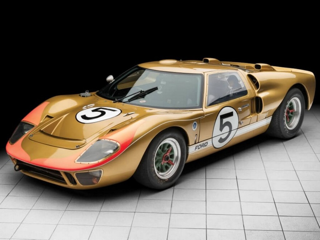 UM DOS TRÊS FORD GT40 GANHADORES DE LE MANS EM 1966 SERÁ LEILOADO EM MONTEREY, foto 1