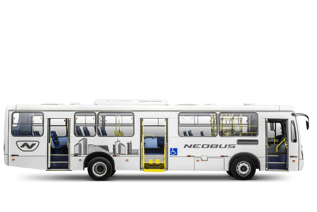NOVO ÔNIBUS URBANO NEOBUS NEW MEGA CHEGA AO MERCADO, foto 3