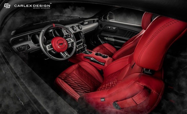 CARLEX DESIGN MODIFICA MAIS UMA VEZ O INTERIOR DO FORD MUSTANG, foto 2