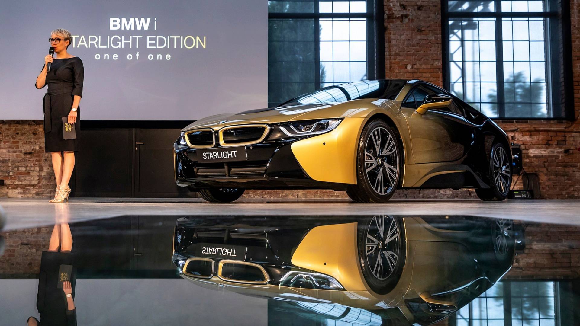 BMW REVELA i3 E i8 STARLIGHT EDITION COBERTA COM OURO DE 24 QUILATES, foto 6
