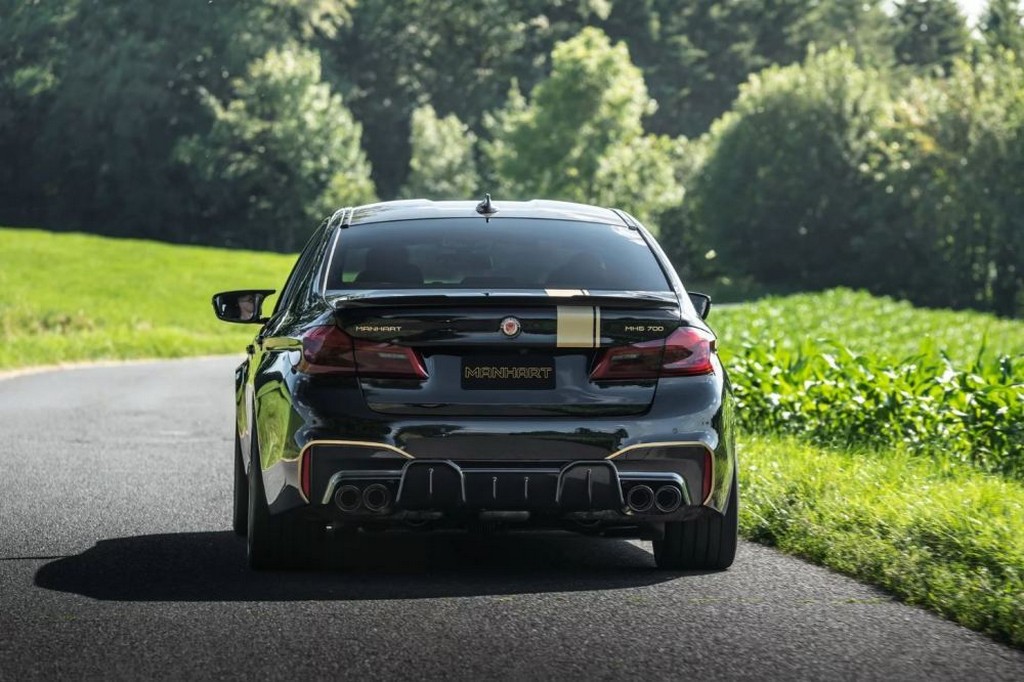 BMW M5 PREPARADO PELA MANHART ATINGE OS 723 CV, foto 4