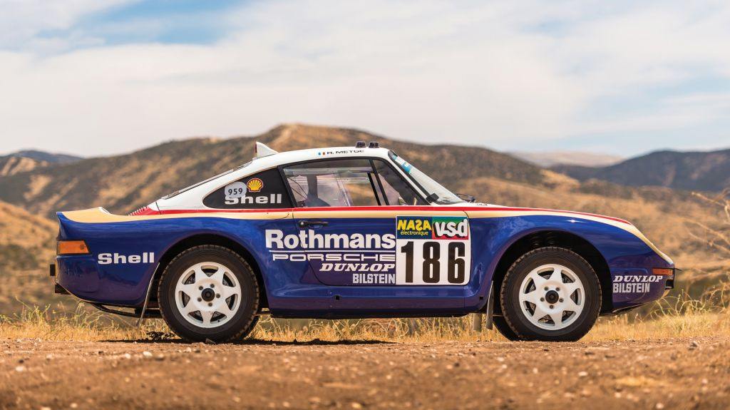 UM DOS 6 PORSCHE 959 PARIS-DAKAR SERÁ LEILOADO, foto 3