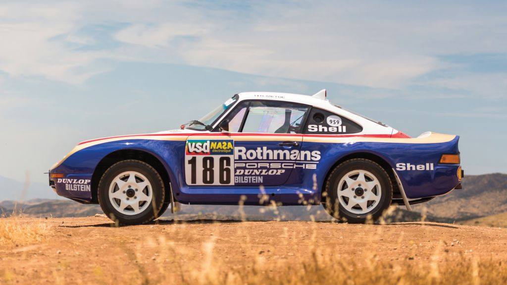 UM DOS 6 PORSCHE 959 PARIS-DAKAR SERÁ LEILOADO, foto 6