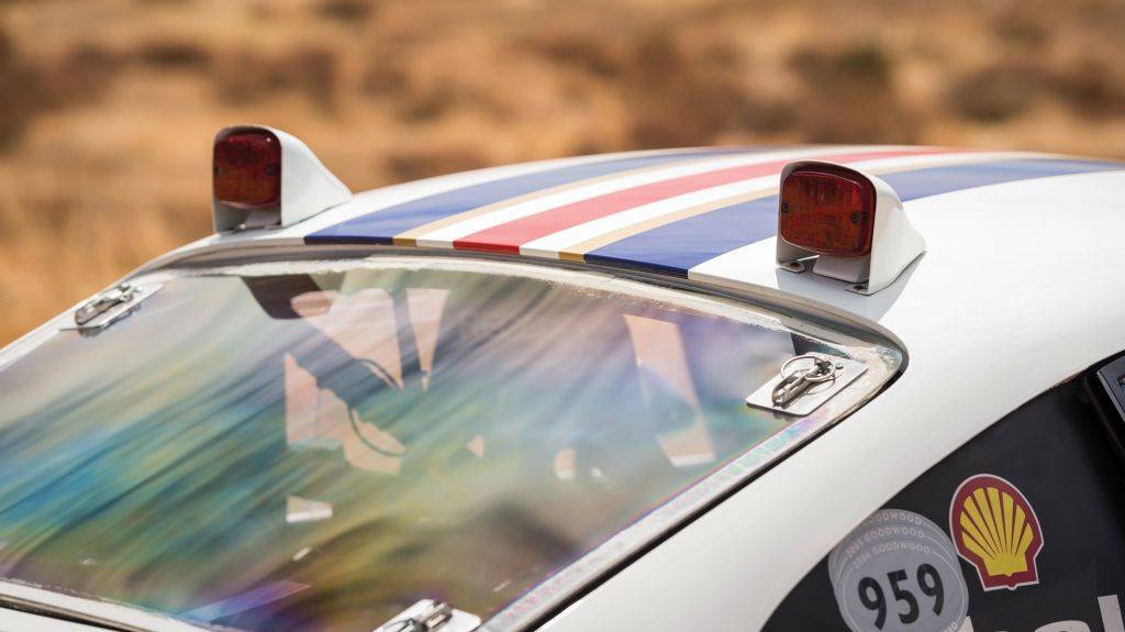 UM DOS 6 PORSCHE 959 PARIS-DAKAR SERÁ LEILOADO, foto 14