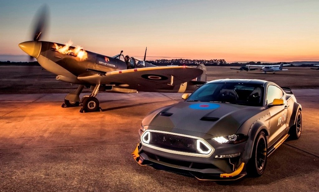 FORD REVELA O EAGLE SQUADRON MUSTANG PARA CELEBRAR OS 100 ANOS DA RAF, foto 1
