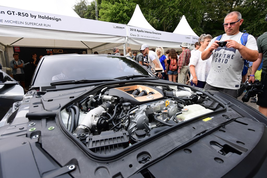 NISSAN GT-R50 ITALDESIGN ESTREIA NO FESTIVAL DA VELOCIDADE DE GOODWOOD, foto 6