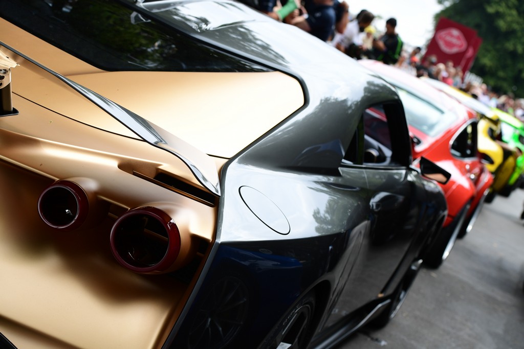 NISSAN GT-R50 ITALDESIGN ESTREIA NO FESTIVAL DA VELOCIDADE DE GOODWOOD, foto 18