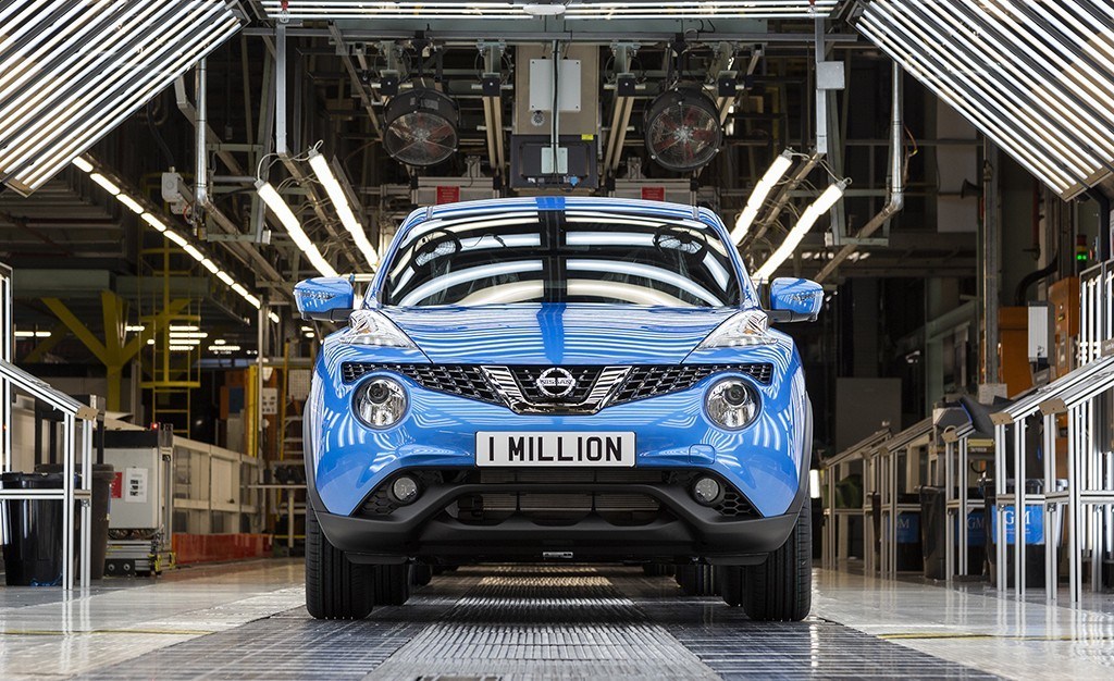 NISSAN JUKE Nº 1 MILHÃO DEIXA A LINHA DE MONTAGEM EM SUNDERLAND, foto 2