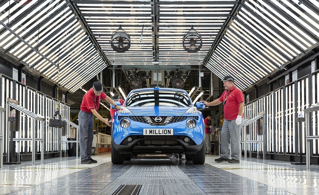 NISSAN JUKE Nº 1 MILHÃO DEIXA A LINHA DE MONTAGEM EM SUNDERLAND, foto 3