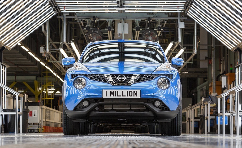 NISSAN JUKE Nº 1 MILHÃO DEIXA A LINHA DE MONTAGEM EM SUNDERLAND, foto 4
