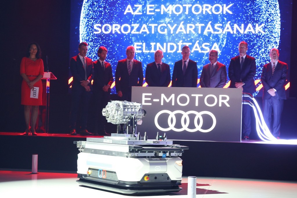 AUDI HUNGRIA INICIA PRODUÇÃO EM SÉRIE DE MOTORES ELÉTRICOS, foto 5
