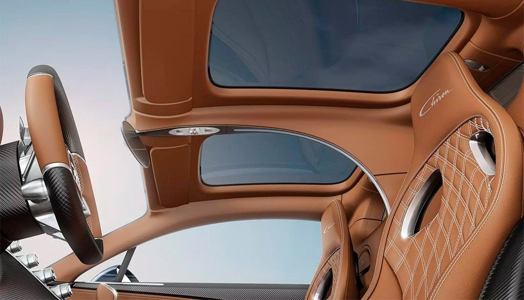 BUGATTI CHIRON ESTREIA VERSÃO SKY VIEW COM TETO DE VIDRO, foto 4