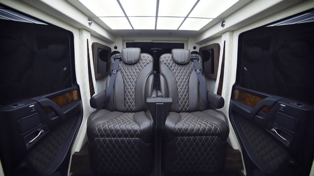 INKAS MOSTRA UM MERCEDES-AMG G 63 LIMOUSINE BLINDADO, foto 8