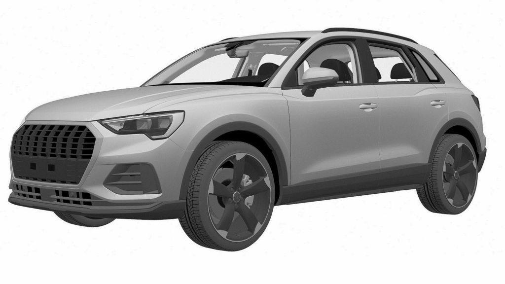 SURGE UMA NOVA VERSÃO DO AUDI Q3 GRAÇAS A ALGUNS ESBOÇOS DE PATENTE, foto 1