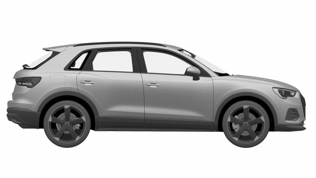 SURGE UMA NOVA VERSÃO DO AUDI Q3 GRAÇAS A ALGUNS ESBOÇOS DE PATENTE, foto 4