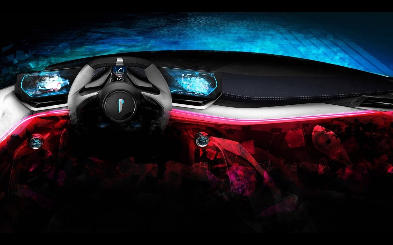 PININFARINA ADIANTA O INTERIOR DO PF0, O SEU NOVO SUPERESPORTIVO ELÉTRICO, foto 1