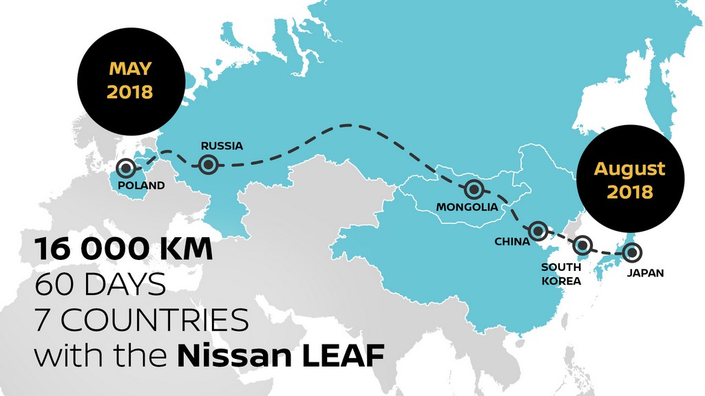 EXPLORADOR COMPLETA AVENTURA TRANSCONTINENTAL DE 16 MIL KM COM O NOVO NISSAN LEAF, foto 2