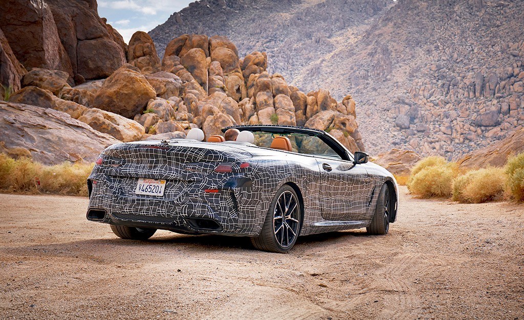BMW SÉRIE 8 CABRIO 2019 FOI TESTADO DURAMENTE EM TEMPERATURAS SUERIORES A 50ºC, foto 4
