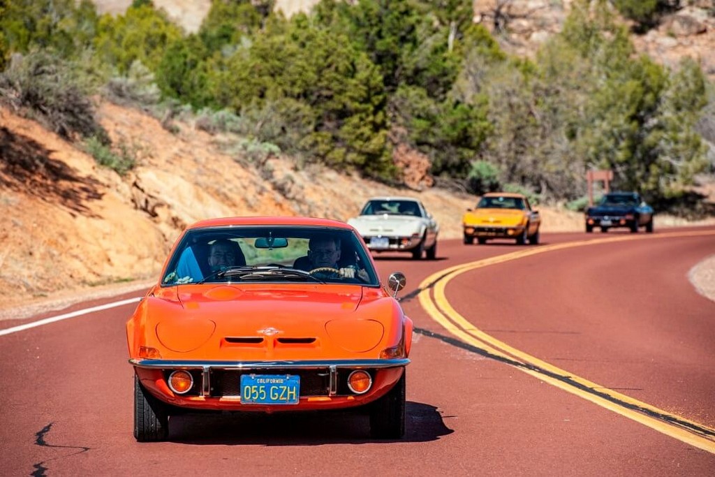 O OPEL GT CELEBRA SEU 50º ANIVERSÁRIO COM UM TOUR PELA ROTA 66, foto 2