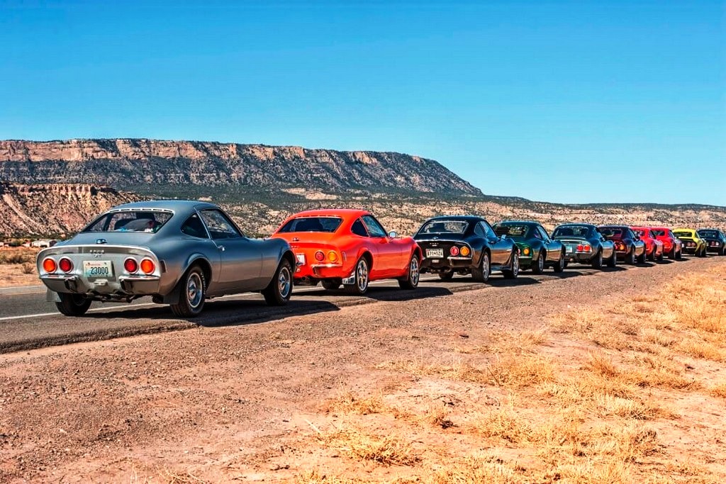 O OPEL GT CELEBRA SEU 50º ANIVERSÁRIO COM UM TOUR PELA ROTA 66, foto 14