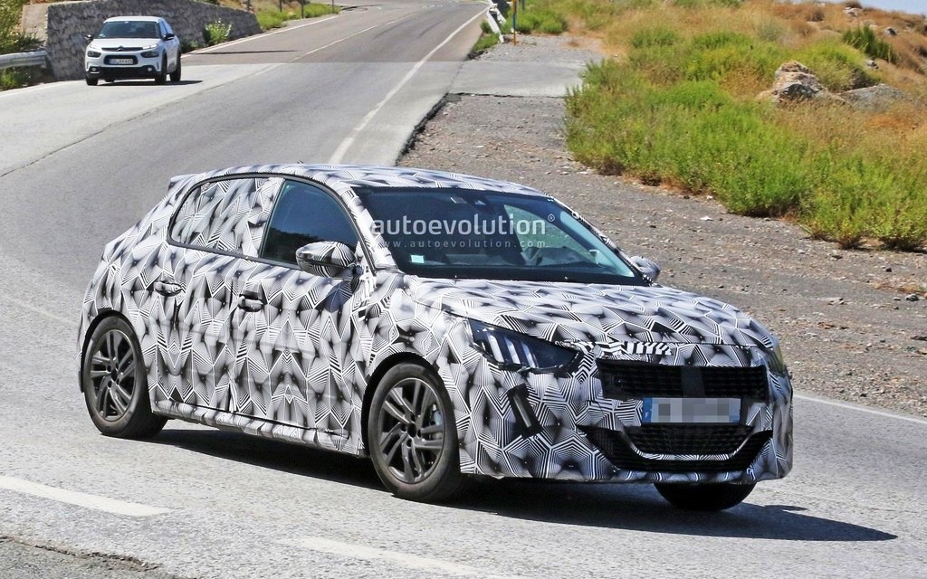NOVA GERAÇÃO DO PEUGEOT 208 JÁ RODA NA EUROPA COM SUA CARROCERIA DEFINITIVA, foto 4