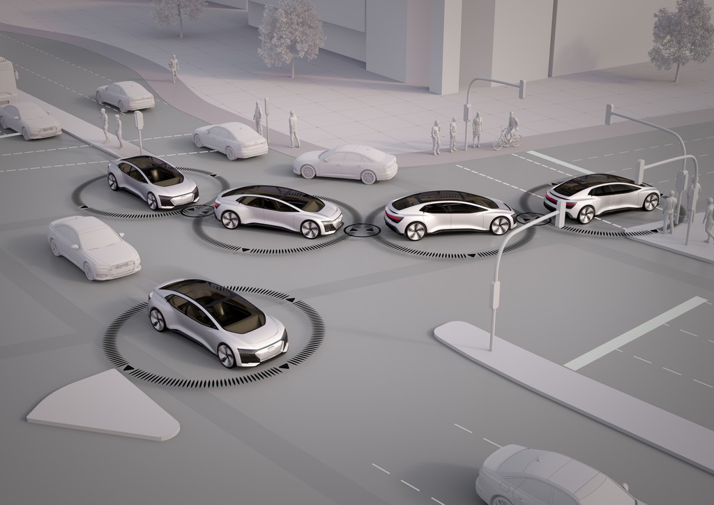 ESTUDO DA AUDI MOSTRA A CIDADE DO FUTURO SEM CONGESTIONAMENTO, foto 1