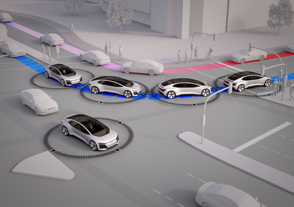 ESTUDO DA AUDI MOSTRA A CIDADE DO FUTURO SEM CONGESTIONAMENTO, foto 2