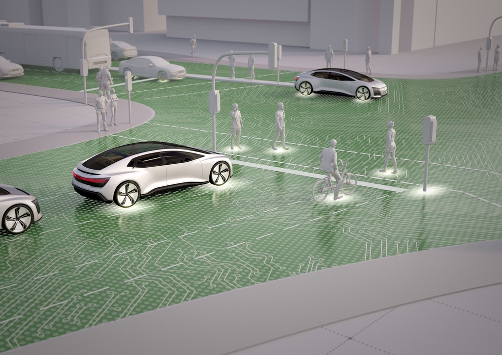 ESTUDO DA AUDI MOSTRA A CIDADE DO FUTURO SEM CONGESTIONAMENTO, foto 3