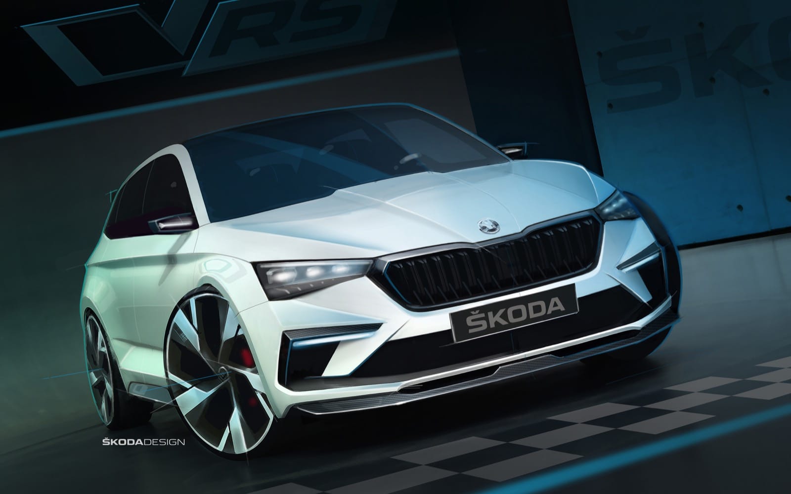 SKODA VISION RS: O HÍBRIDO PLUG-IN CHECO DE 245 CV VAI TOMANDO FORMA, foto 1