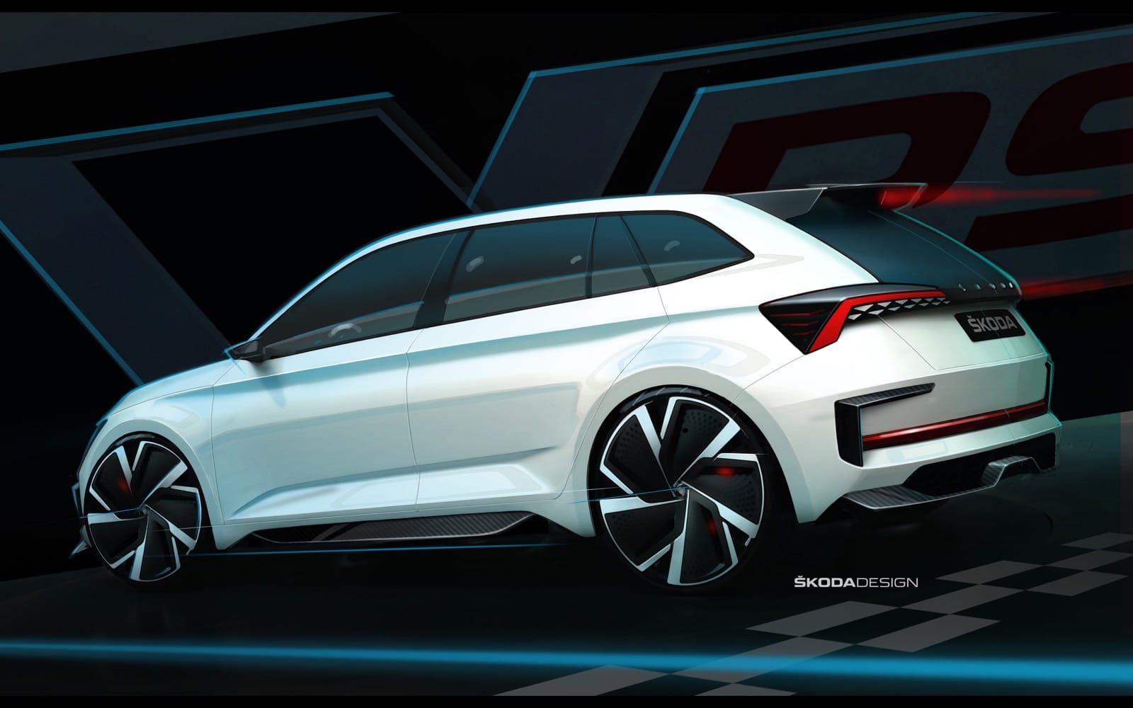 SKODA VISION RS: O HÍBRIDO PLUG-IN CHECO DE 245 CV VAI TOMANDO FORMA, foto 2
