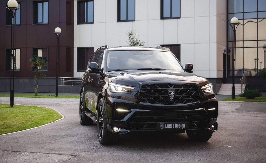 LARTE DESIGN TORNA O INFINITI QX80 MAIS SINISTRO, AGRESSIVO E ESPORTIVO, foto 3