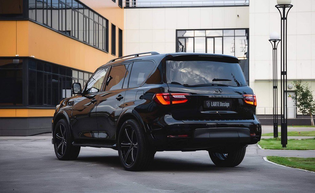 LARTE DESIGN TORNA O INFINITI QX80 MAIS SINISTRO, AGRESSIVO E ESPORTIVO, foto 4