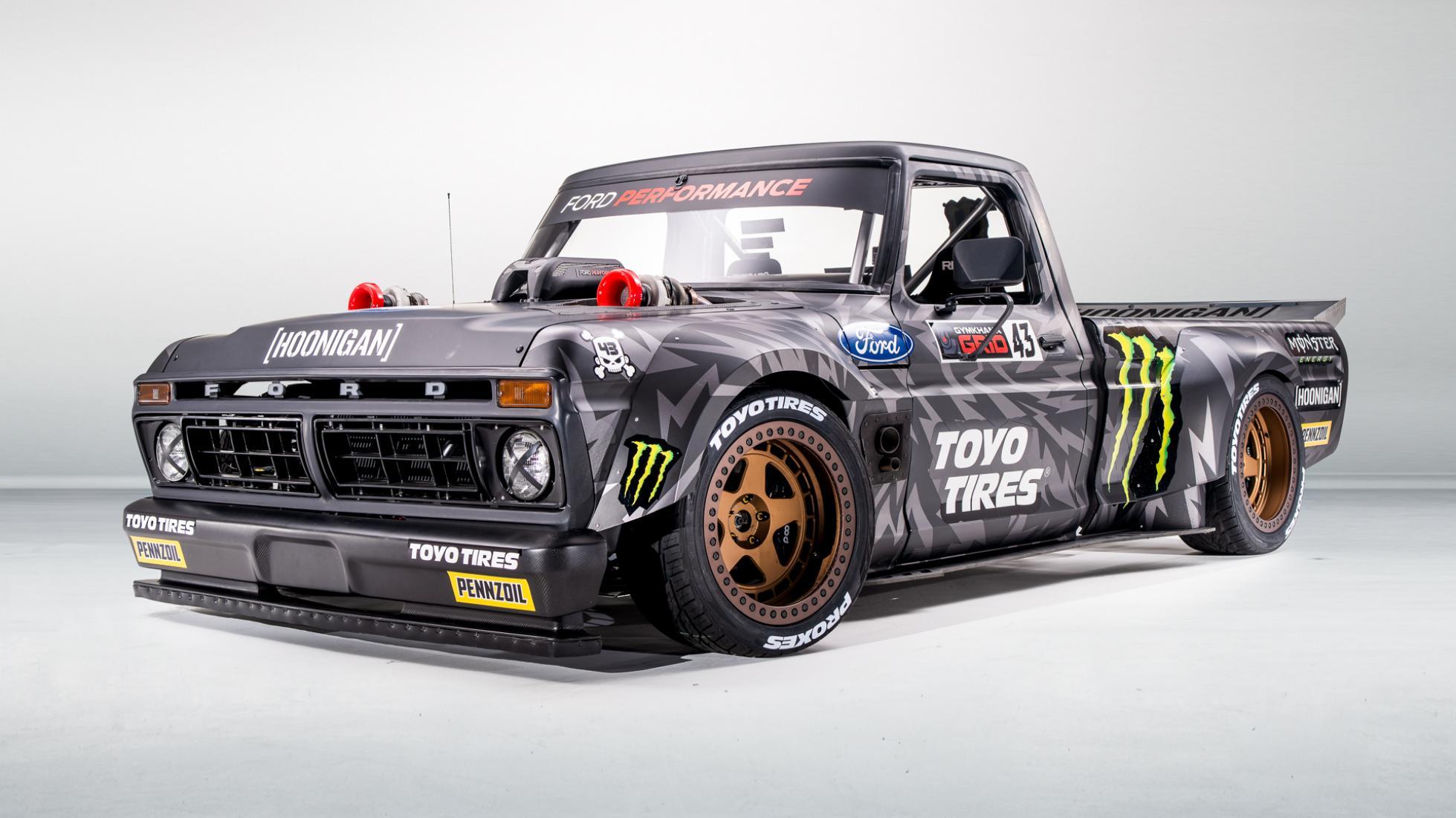 HOONITRUCK: KEN BLOCK REVELA UMA PICK-UP FORD F-150 DE 1977 COM 900 CV, foto 1