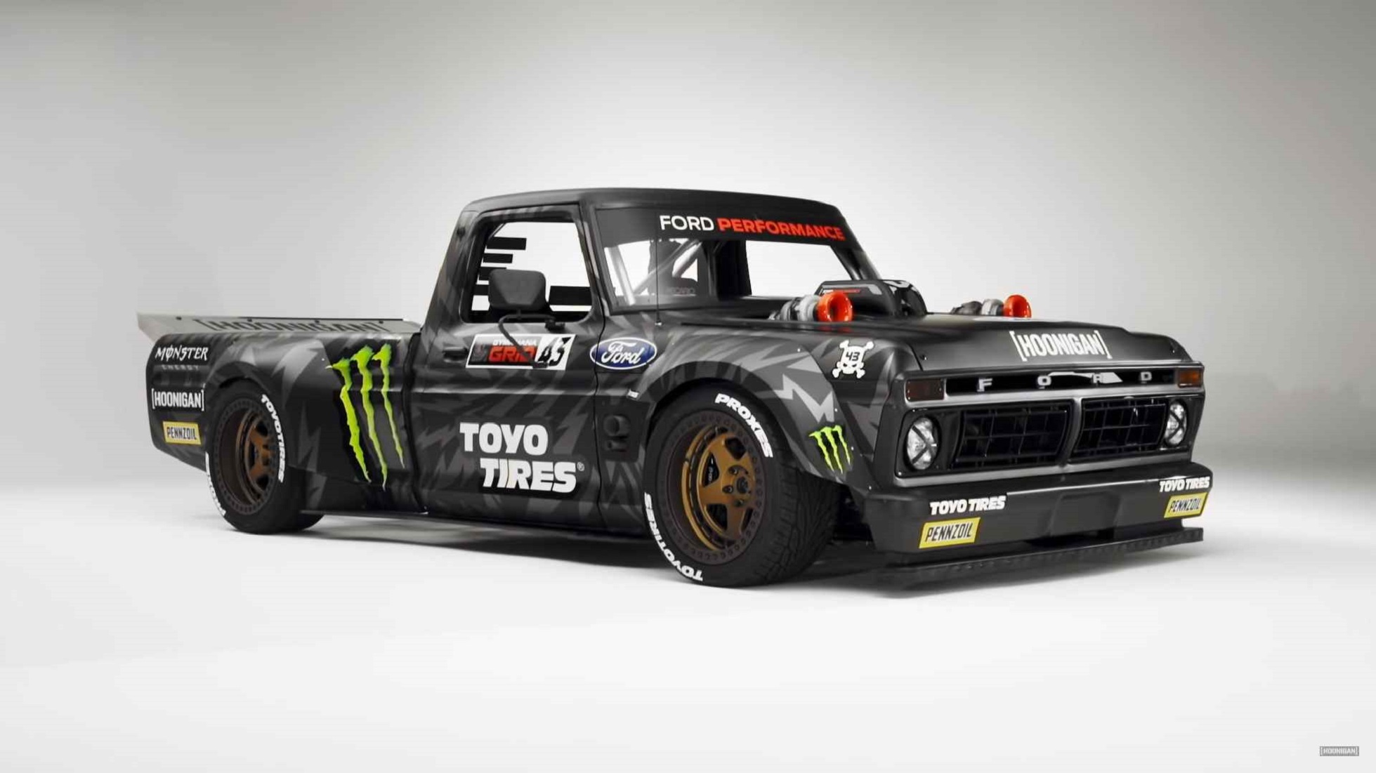 HOONITRUCK: KEN BLOCK REVELA UMA PICK-UP FORD F-150 DE 1977 COM 900 CV, foto 2
