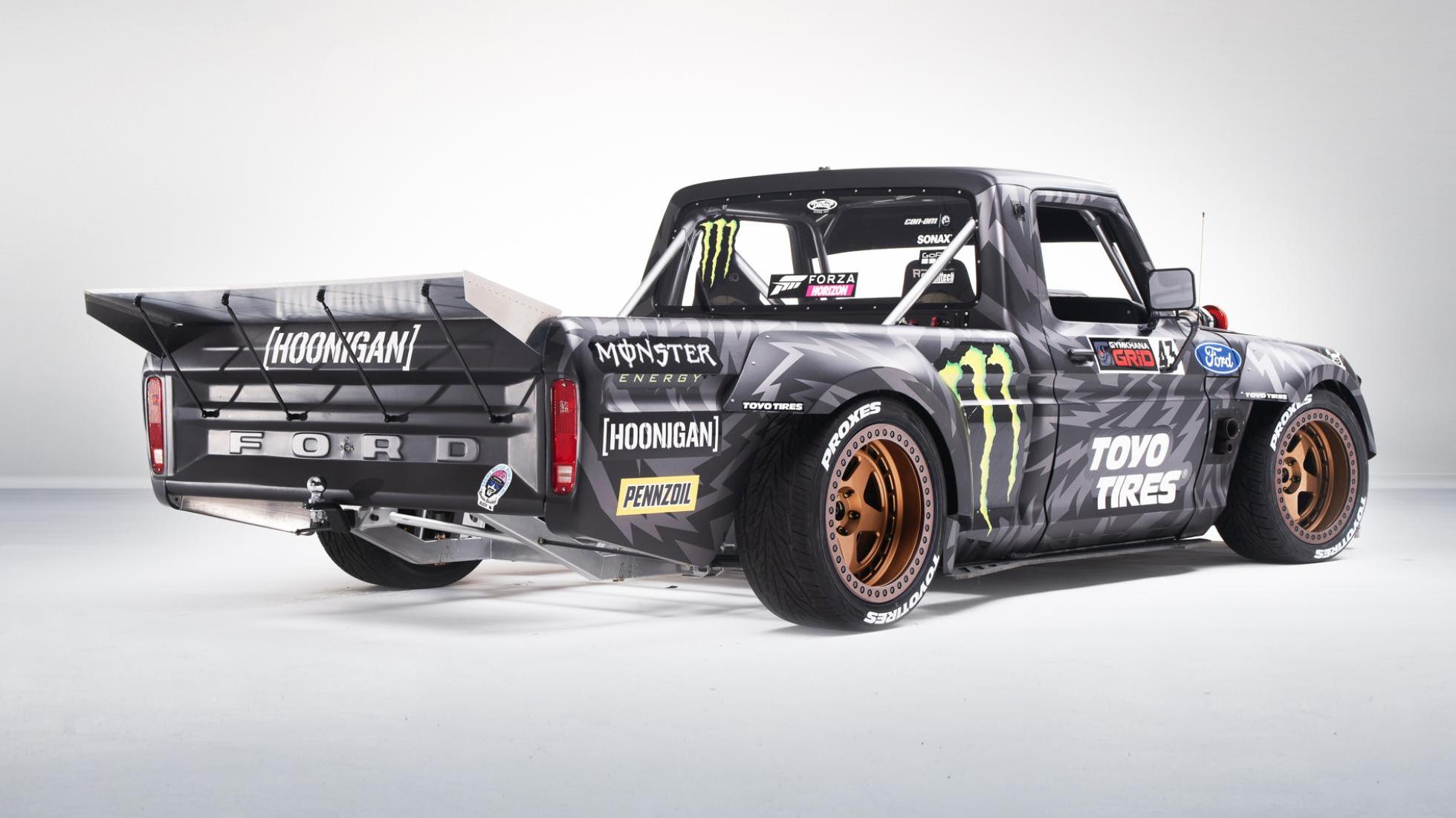 HOONITRUCK: KEN BLOCK REVELA UMA PICK-UP FORD F-150 DE 1977 COM 900 CV, foto 4