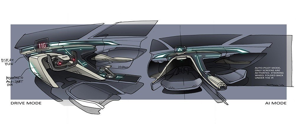 AUDI RSQ E-TRON: O PRIMEIRO CARRO CONCEITO PARA UM DESENHO ANIMADO, foto 7