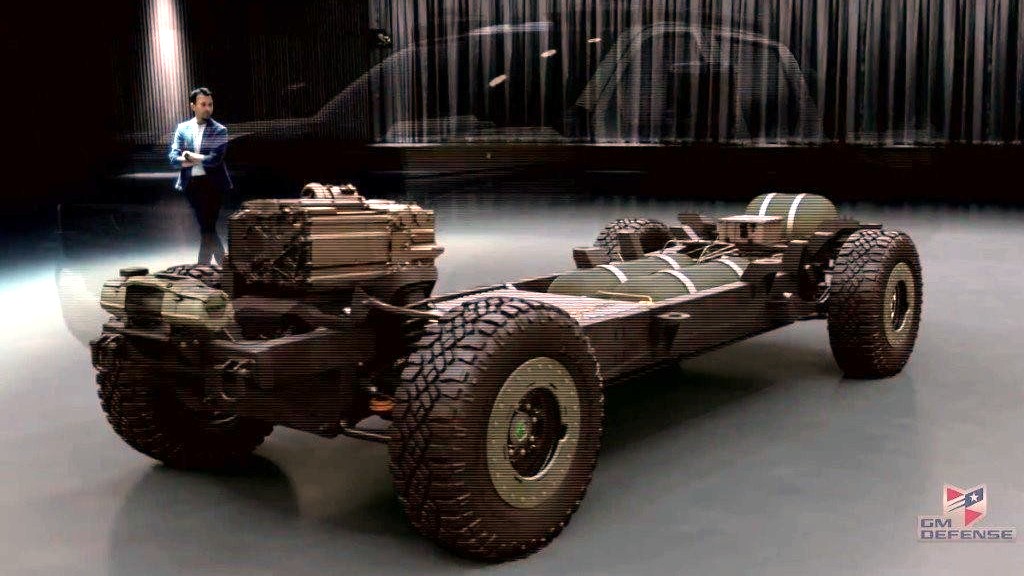 VAZA O NOVO CHEVROLET SILVERADO ZH2 MILITAR ALIMENTADO POR CÉLULAS DE HIDROGÊNIO, foto 9